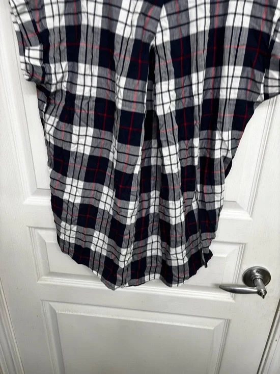 Zach's Girlfriend Ladies Short-Sleeve Shirt - Navy, White, Red, Sz L. NWT! - Picture 5 of 7